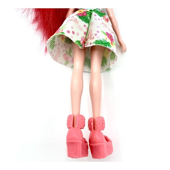 Enchantimals Doll Let's Flamingle Fanci Flamingo Birthday Set Incomplete 2016 - Picture 9 of 10